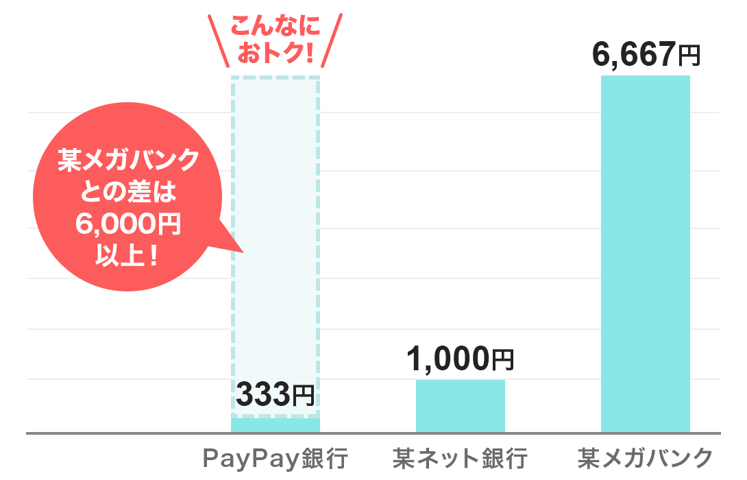 ȂɂgNI PayPays333~ ^lbgs1,000~ ^KoN6,667~ ^KoNƂ̍6,000~ȏI