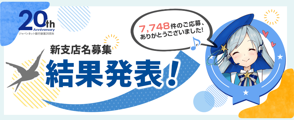 20th Anniversary VxXW ʔ\ 7,748̂A肪Ƃ܂I