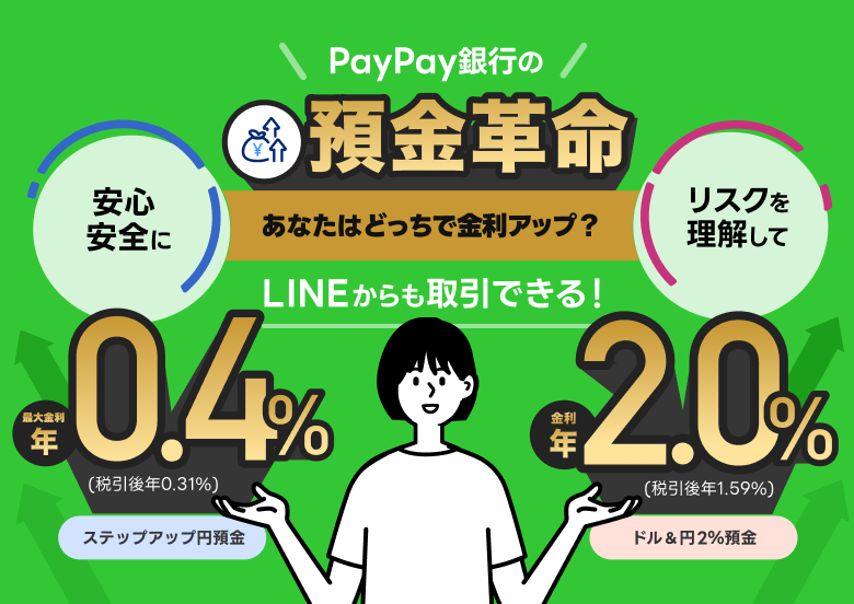 PayPays̗av Ȃ͂ǂŋAbvH LINEłI SSɍőN0.4iňN0.31jXebvAbv~a XN𗝉ċN2.0iňN1.59jh~2a