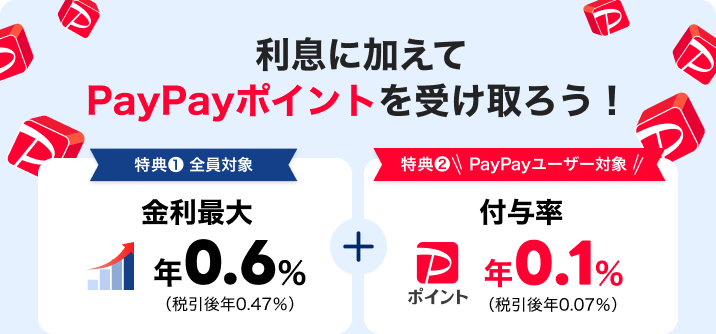 �����ɉ�����PayPay�|�C���g���󂯎�낤�I ���T1 �S���Ώ� �����ő� �N0.6���i�ň��� �N0.47���j ���T2 PayPay���[�U�[�Ώ� �t�^�� �N0.1���i�ň��� �N0.07���j PayPay�|�C���g